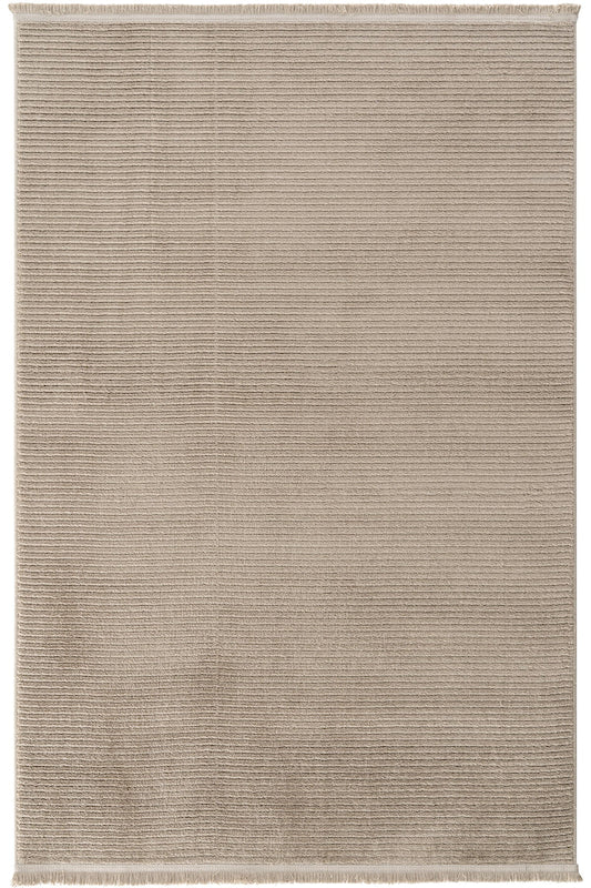 Mink Soft Textured Modern Living Room Carpet c-50