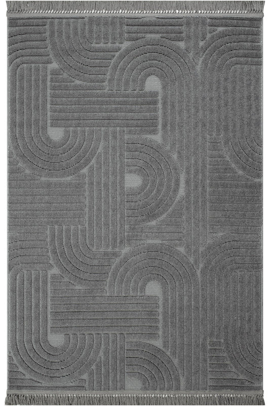 Soft Cut Carpet with Anthracite Non-Slip Base c-25